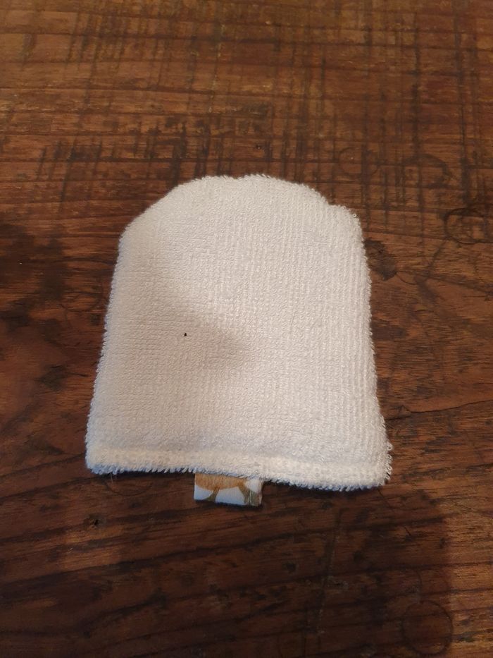 Débarbouillettes animaux en gabardine - photo numéro 2