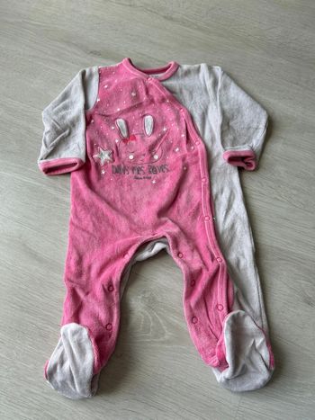 Pyjama sucre d’orge 9 mois bébé fille