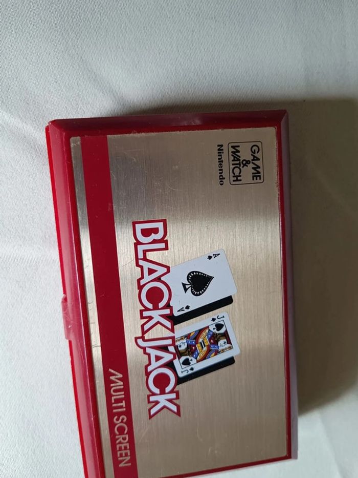Console nintendo game and watch Black jack - photo numéro 2