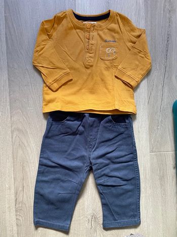 Ensemble DPAM 6M pantalon + t-shirt ML