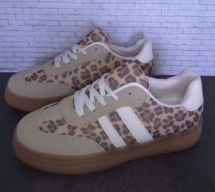 Baskets femmes léopard tendances - Taille 40 - NEUVES 🌟 - photo numéro 2