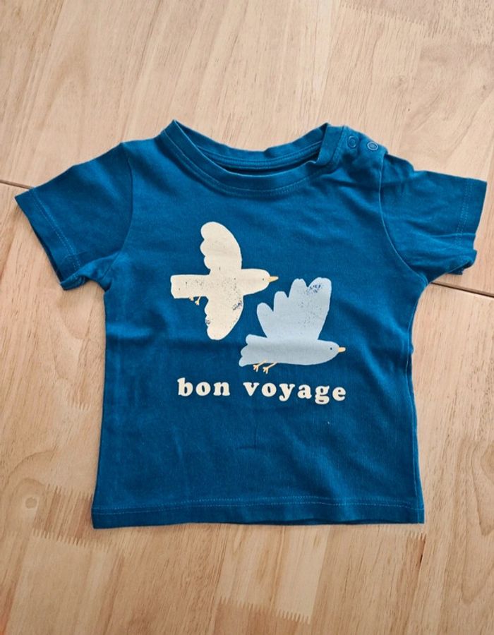 Lot de 5 T-shirts 6/9 mois - photo numéro 3