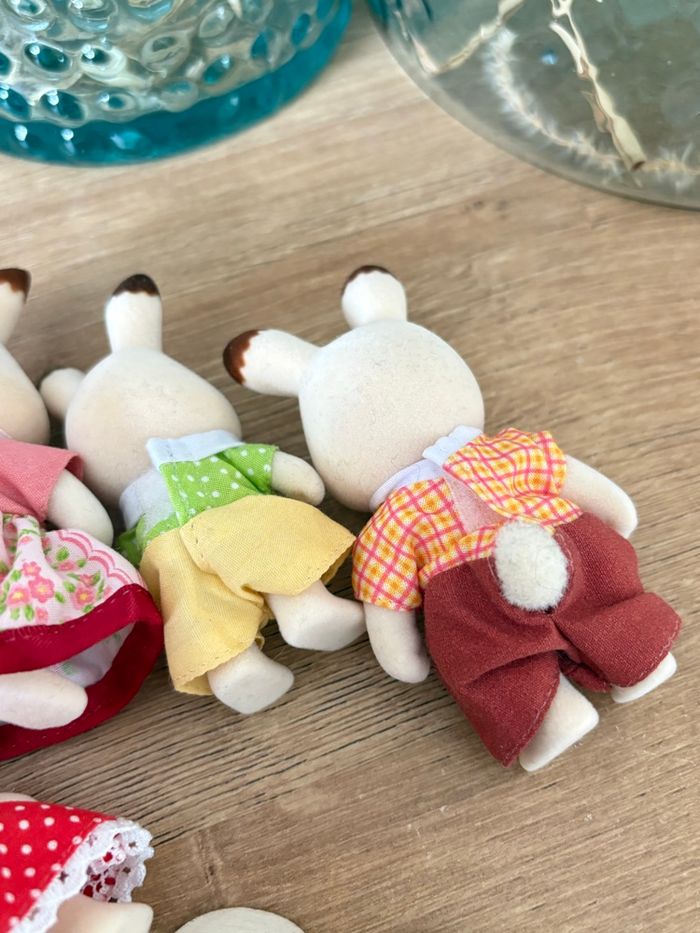 Famille lapin chocolat très bon état - photo numéro 3