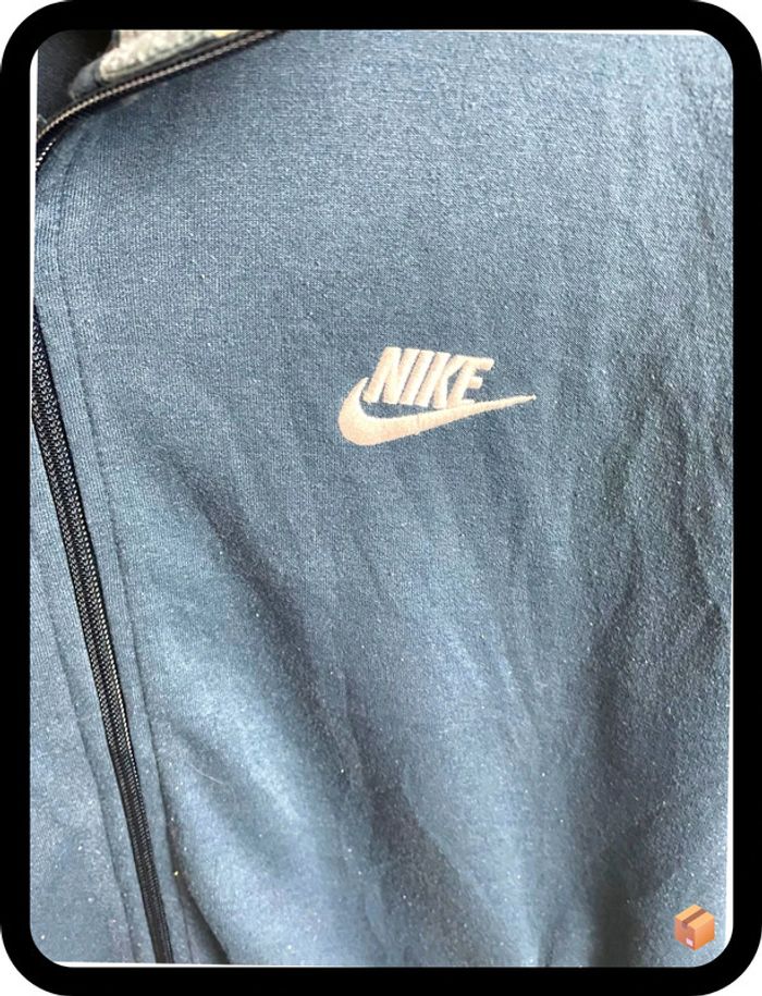 Veste Nike – Homme – Taille L – Vert/bleu foncé – Bon état - photo numéro 3