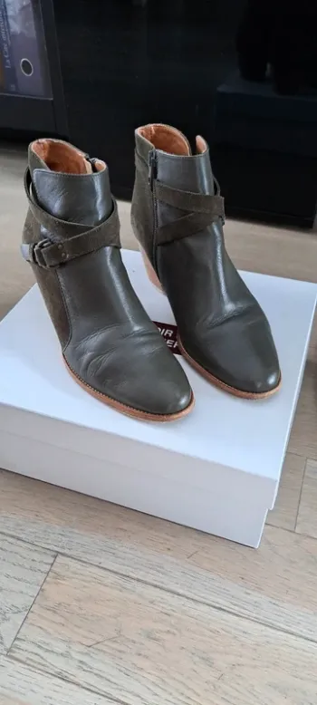 Bottines Kaki Comptoir des cotonniers