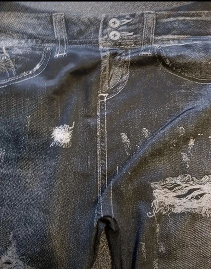Legging effet jean - photo numéro 4
