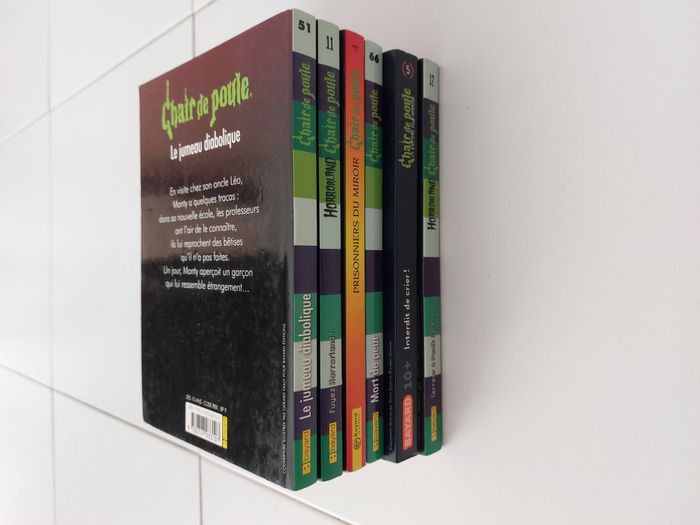 Lot de 6 livres chair de poule RL Stine - photo numéro 3