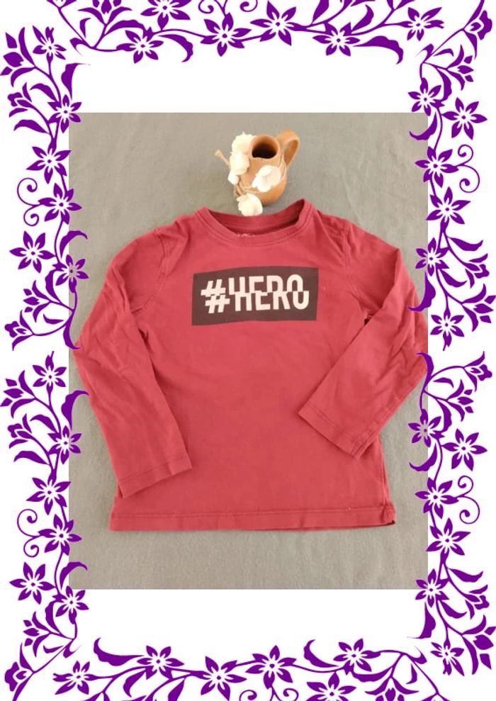 T shirt manches longues Un extenso - photo numéro 2