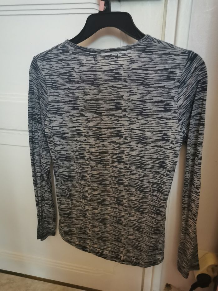 Polo manches longues avec  motifs - photo numéro 2