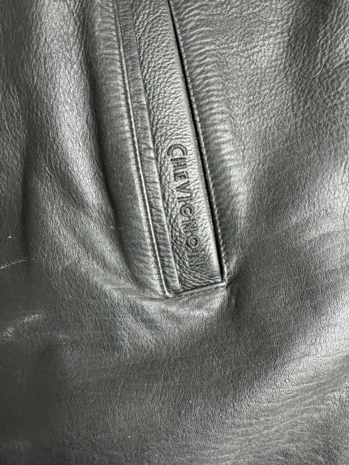 Manteau cuir chevignon L - photo numéro 10