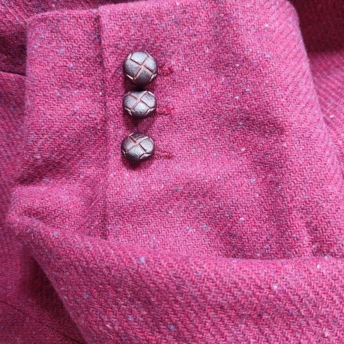 Blazer laine la redoute 48 avec pièces aux coudes et gros boutons - photo numéro 2