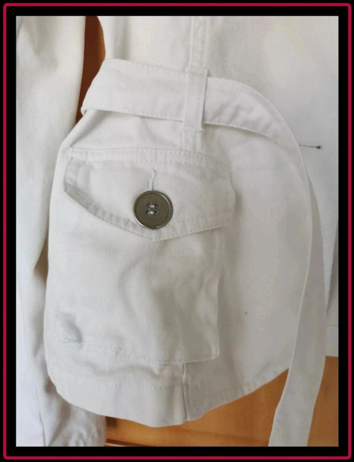 Veste blanche - photo numéro 2