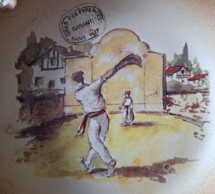 🍽 Cendrier en grès des Pyrénées - photo numéro 2