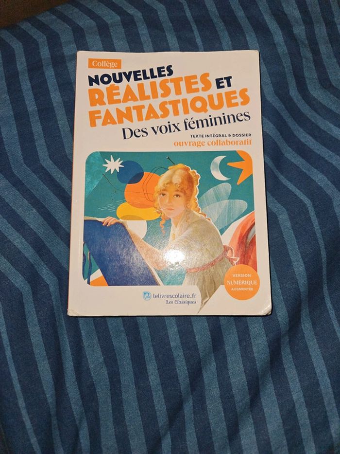 Livre nouvelles réalistes et fantastiques des voix féminines
