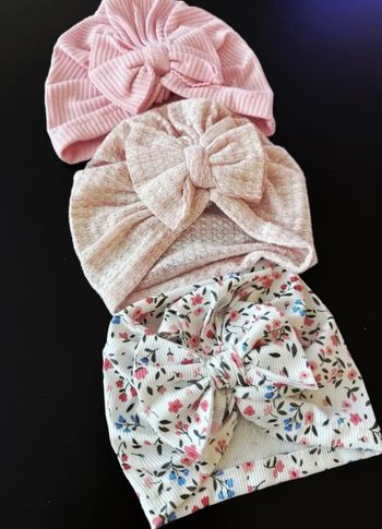 Turban bébé fille 0-3 ans ne