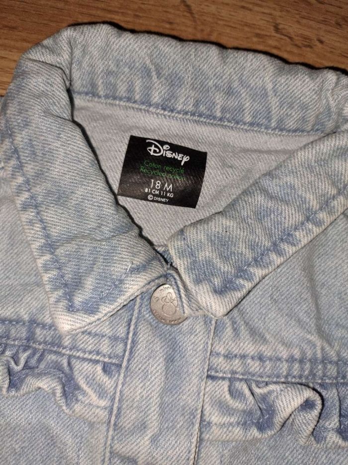 Veste en jean minnie - photo numéro 4