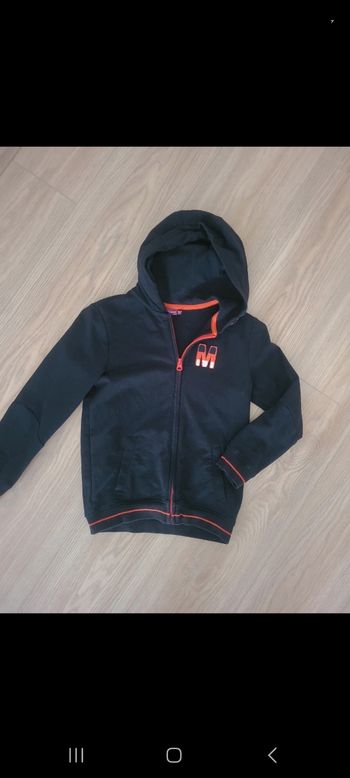 Gilet zippé sergent major