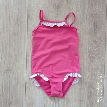 Maillot de bain rose 4 ans Charlotte aux fraises