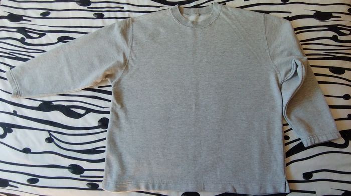 Sweat vintage gris Taille L - photo numéro 2
