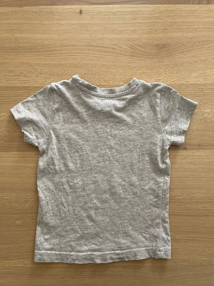 T-shirt manches courtes gris z 2 ans - photo numéro 3