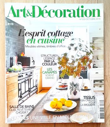 Magazine Art & Décoration n°535 octobre 2018