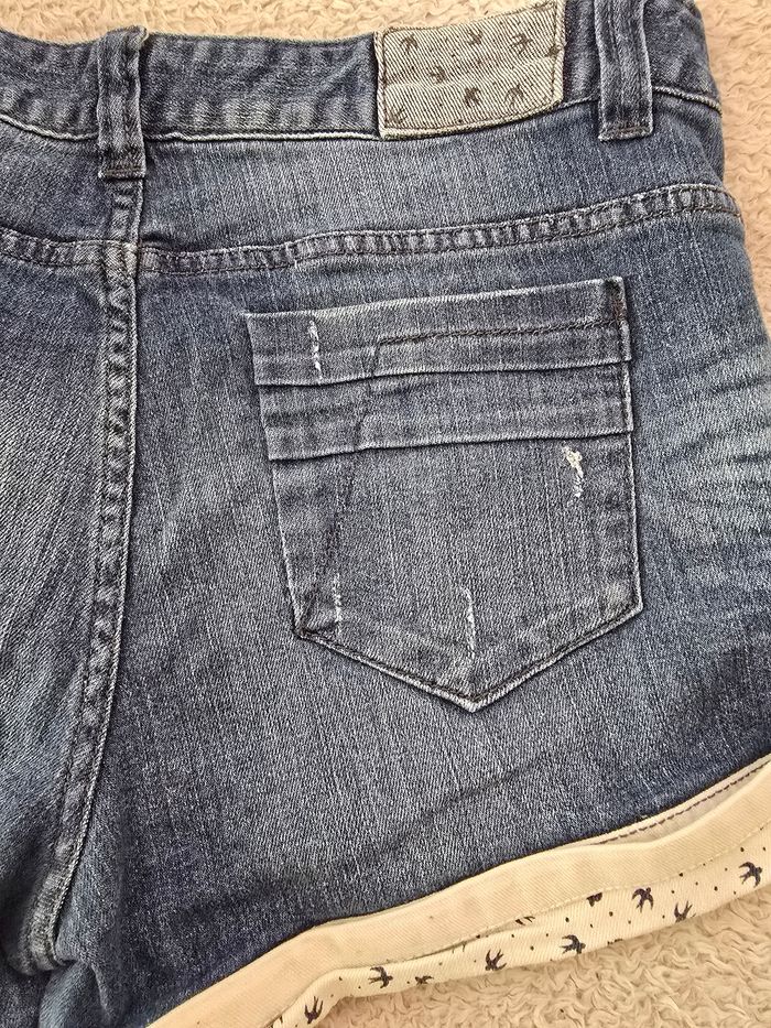 Short court jeans 🍒vintage 90🍒taille 44/46 - photo numéro 4