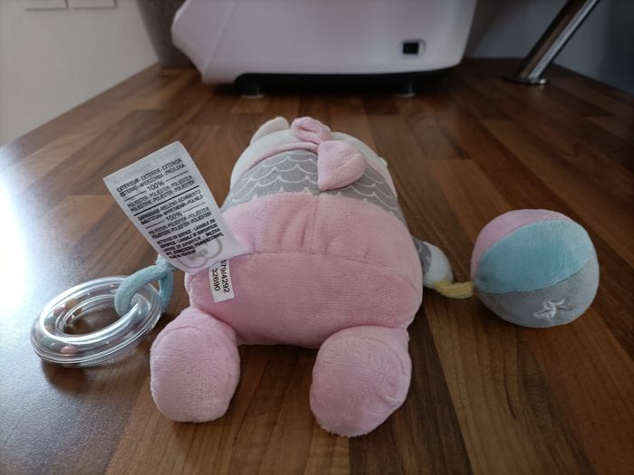 Doudou licorne avec hochets intégrés - photo numéro 6