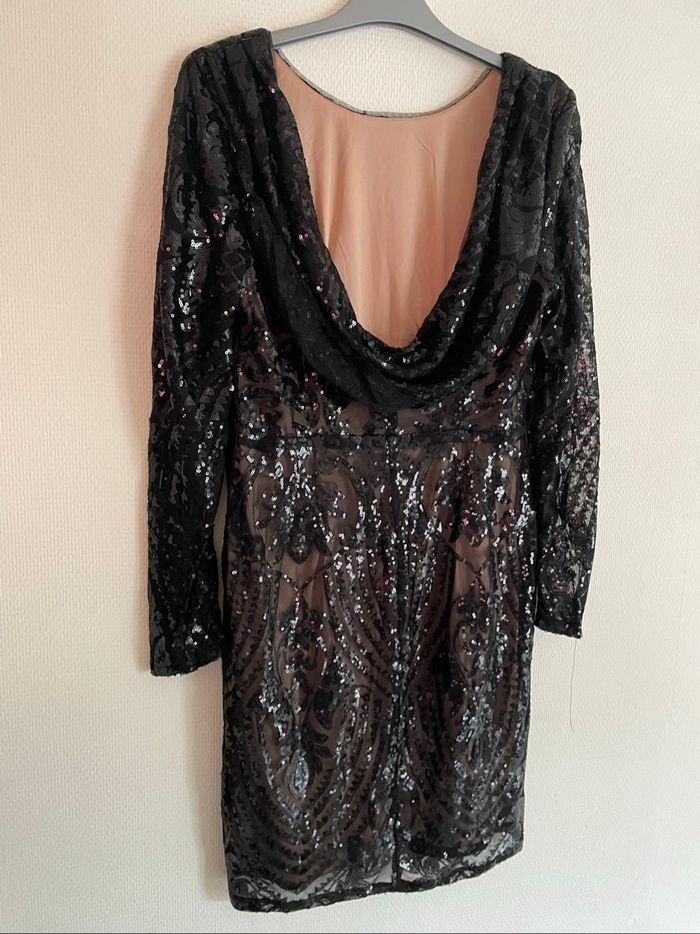 Robe soirée a sequins boohoo - photo numéro 3