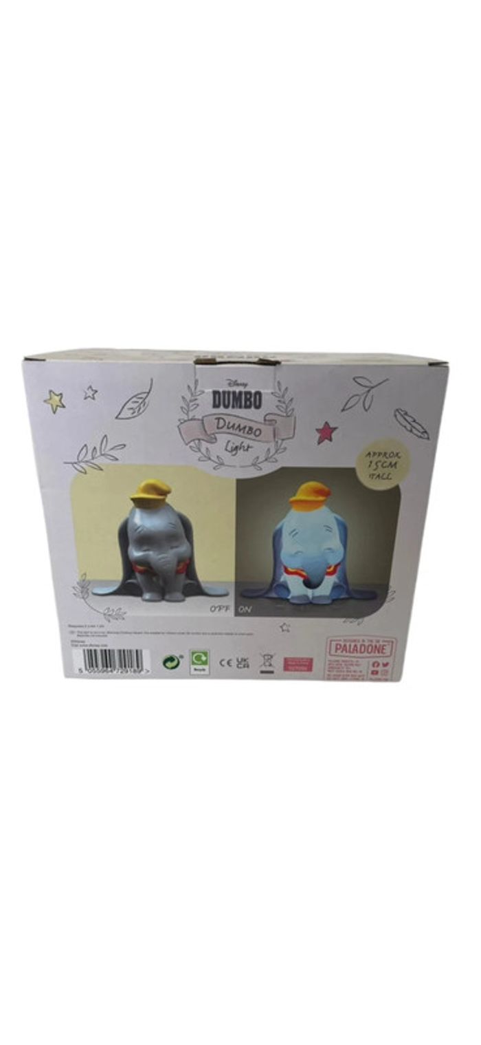 Figurine Lampe Disney Dumbo 15cm Paladone neuf - photo numéro 2