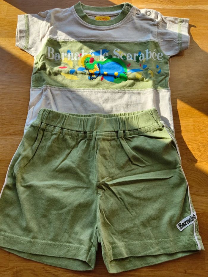 2 ensembles short+ t-shirt 6 mois - photo numéro 6