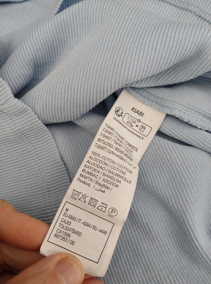 T-shirt kiabi taille M - photo numéro 4