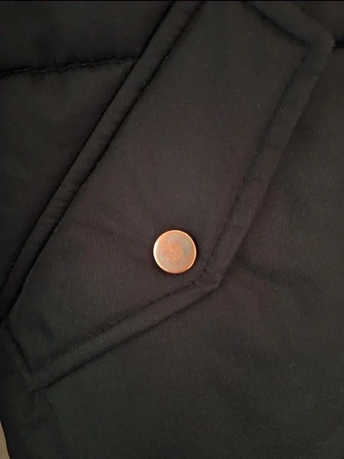 Doudoune veste noir Topshop femme S - photo numéro 6