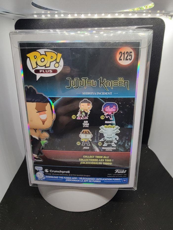 Pop Todo Aoi Black Flash Kick Jujutsu Kaisen + Protector - photo numéro 3