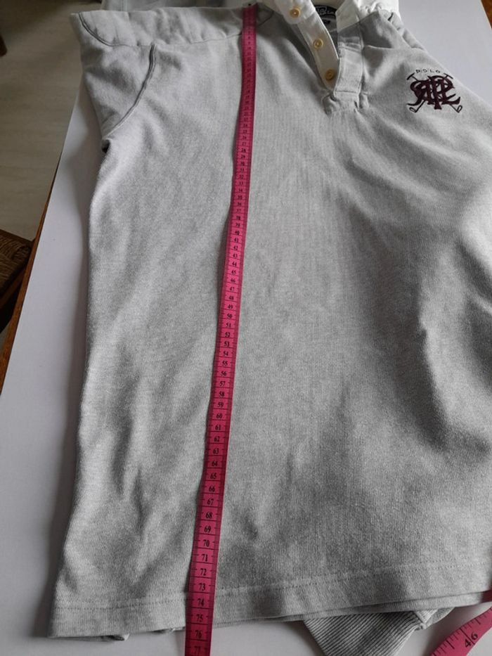 Pull polo  Ralph Lauren  xl renforts épaules et coudes - photo numéro 11