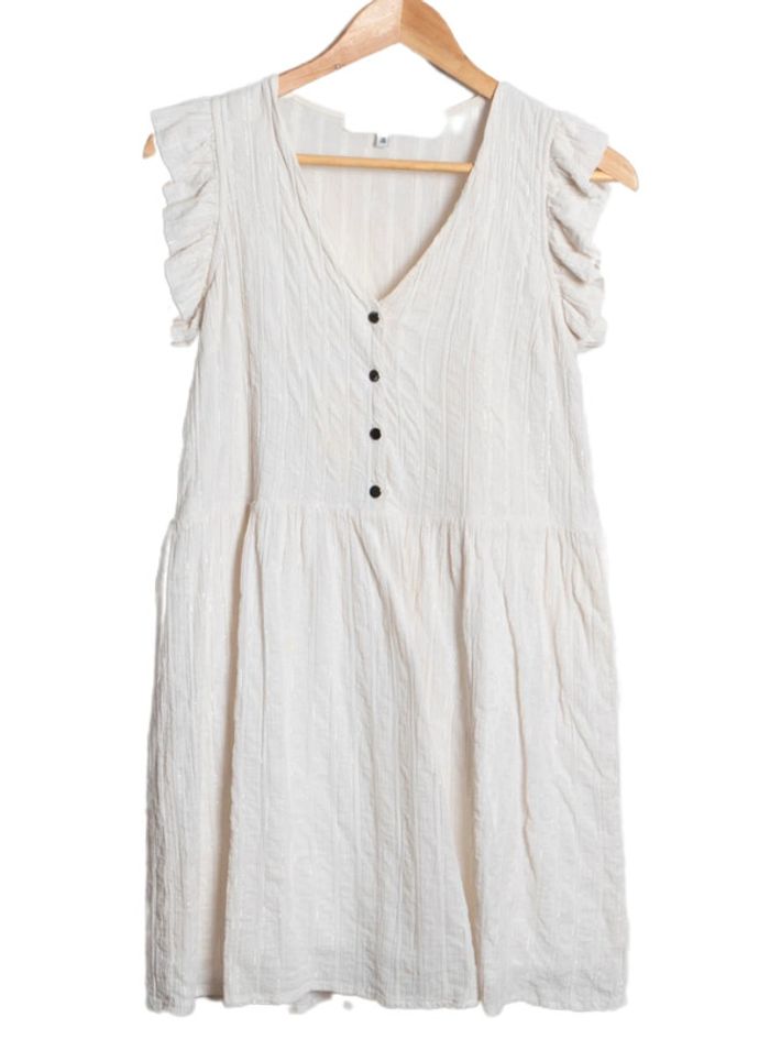 Robe blanche Mademoiselle D Paris – taille 36 - photo numéro 2