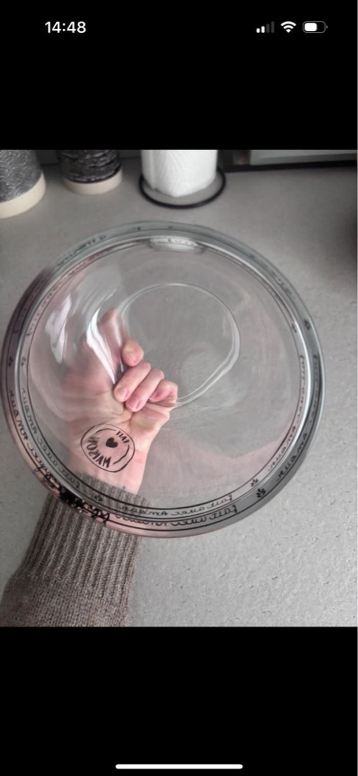 Pot a bonbon en verre