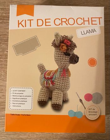 Kit crochet Lama