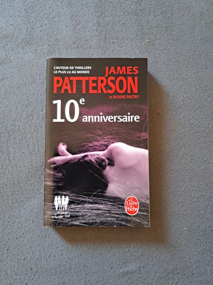 10e anniversaire de James Patterson