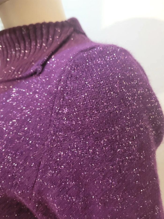 Pull manches courtes avec angora - photo numéro 6
