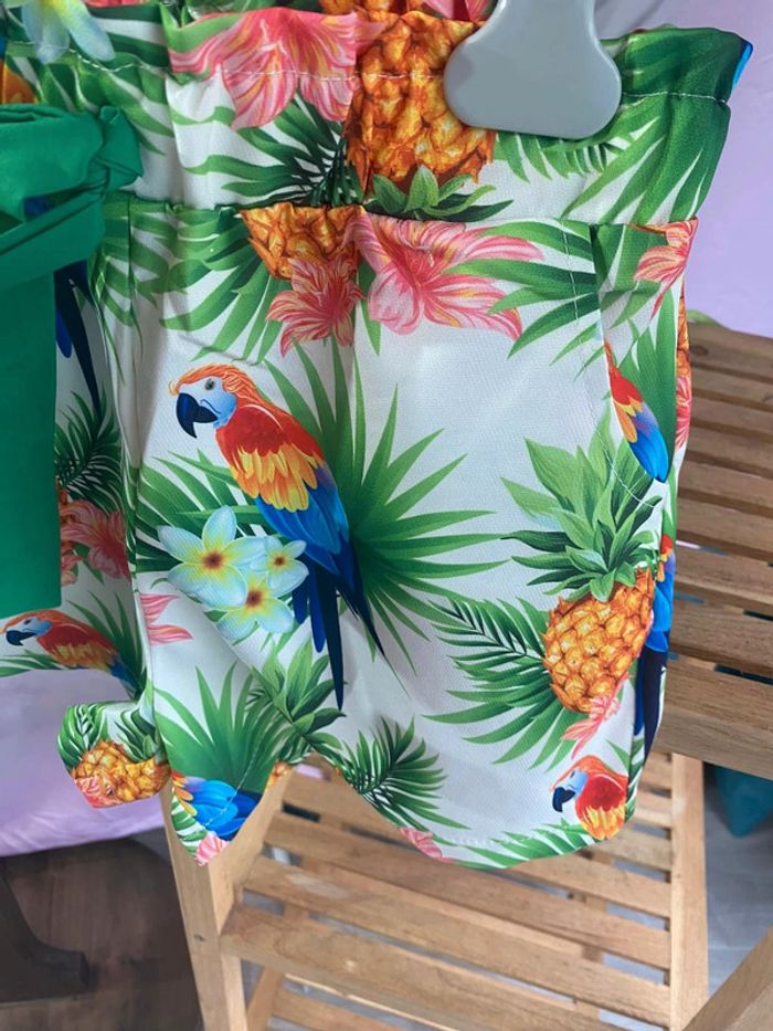 Ensemble Fille 10 ans short crop top réf F10 261 - photo numéro 3