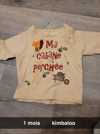 Tee shirt à manche longue