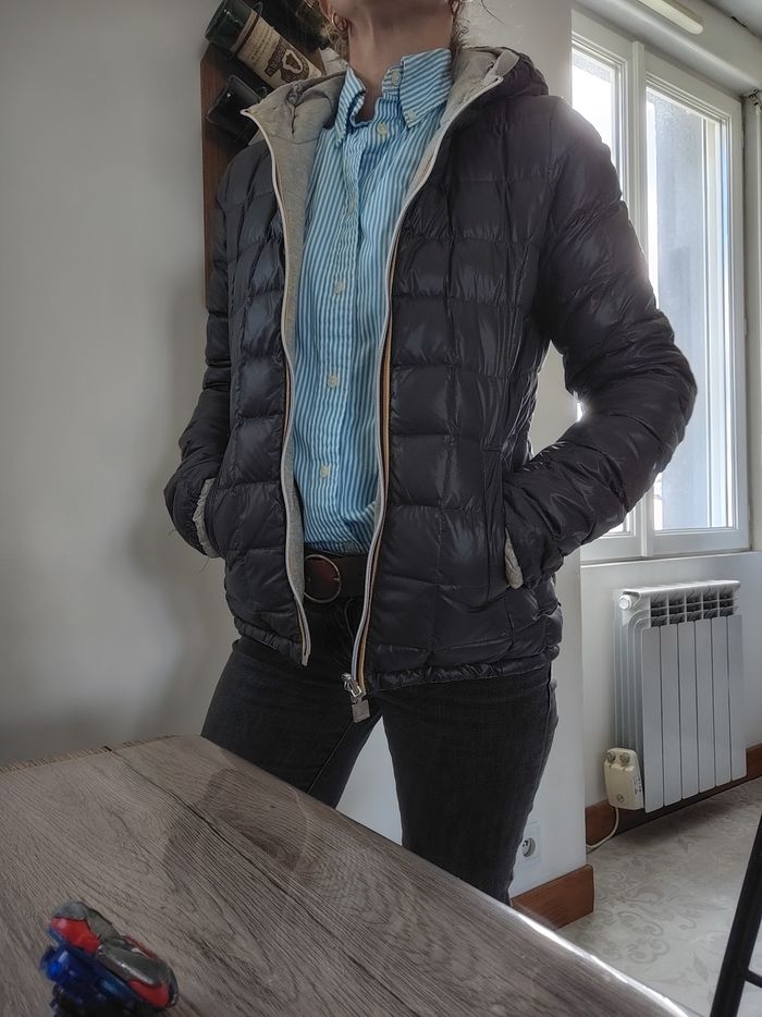 Doudoune réversible kway taille S - photo numéro 2