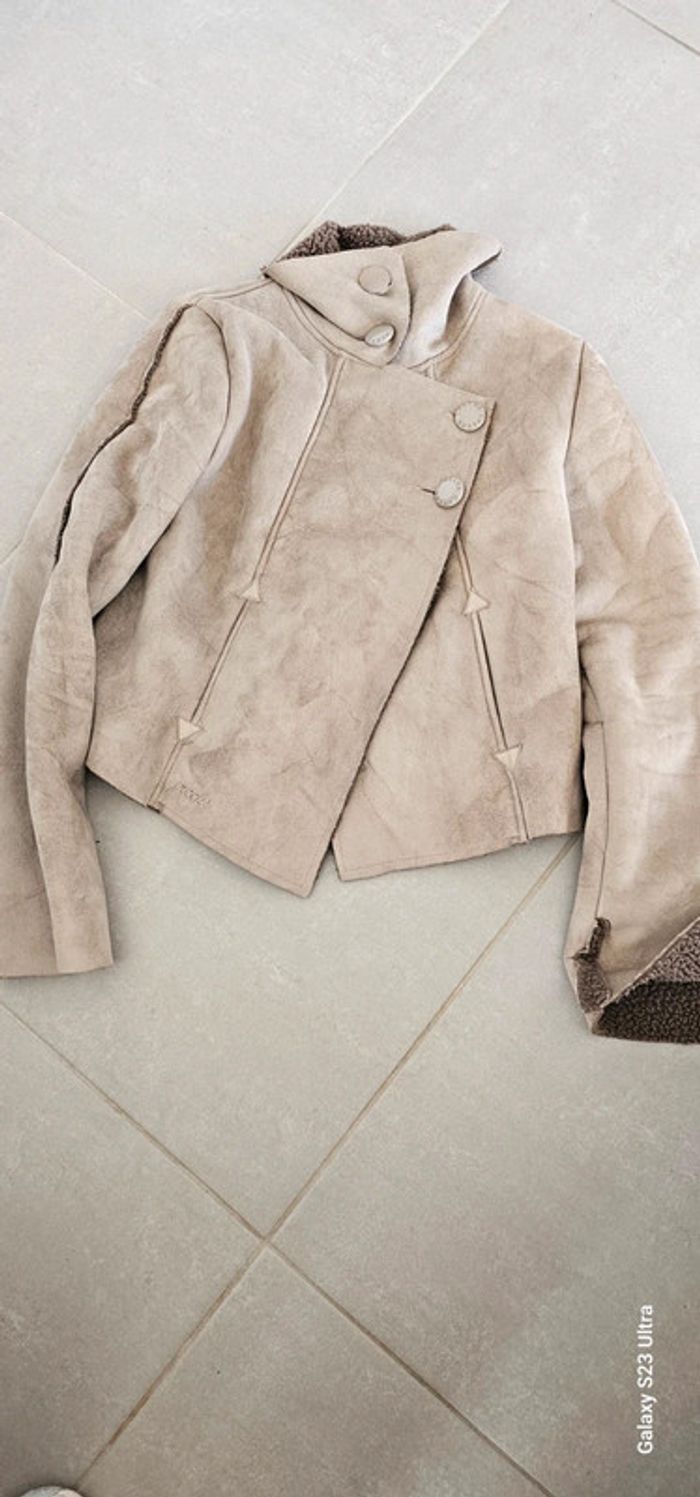 Veste beige Creeks taille 42 - photo numéro 7