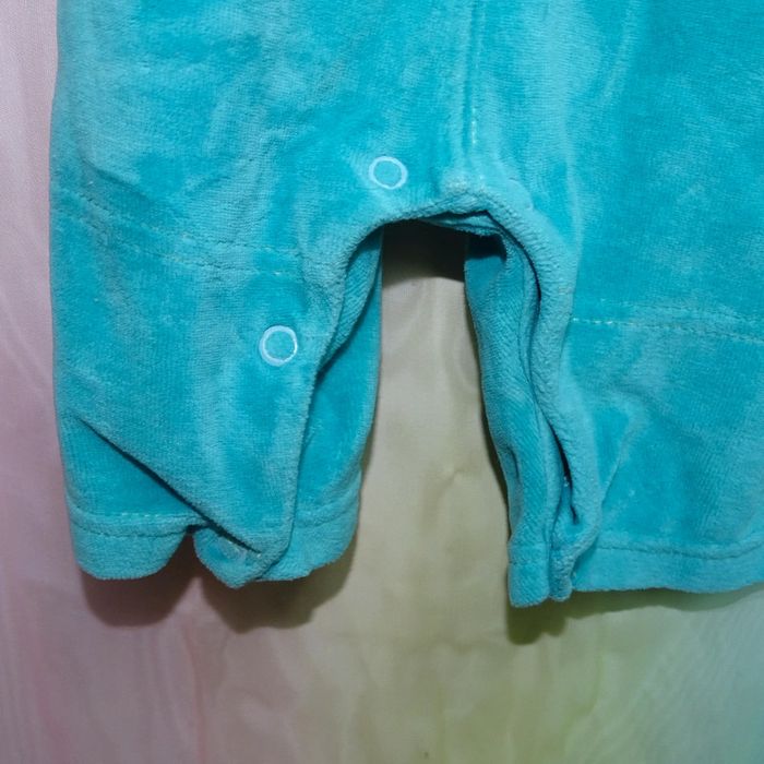 Salopettes bleu et jaune lapin 50cm - photo numéro 5