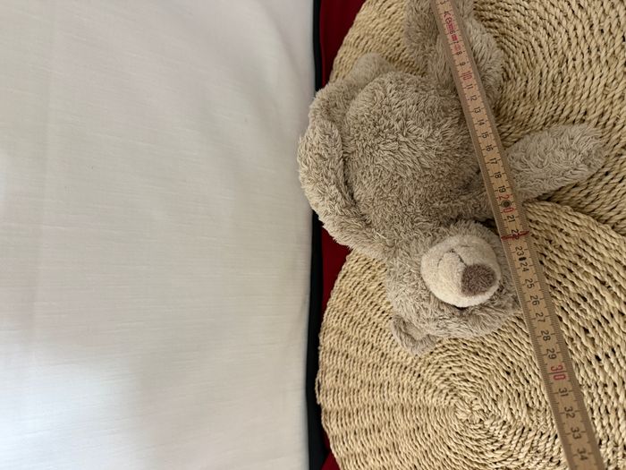 doudou peluche ours beige Emile DIMPEL - photo numéro 3