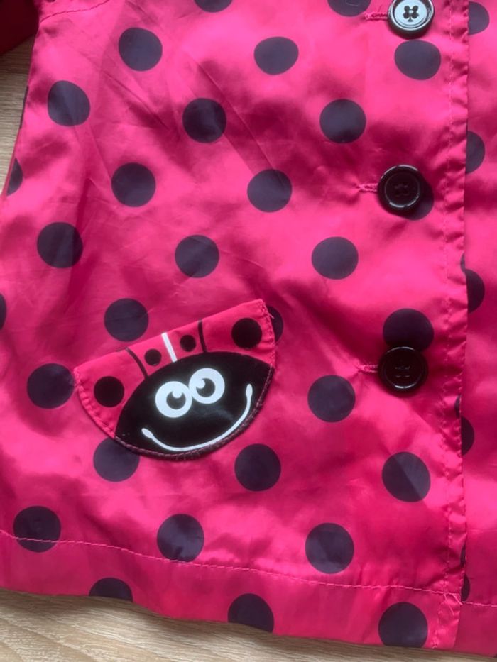 • Manteau pluie fille à pois ~ 23 mois • - photo numéro 8