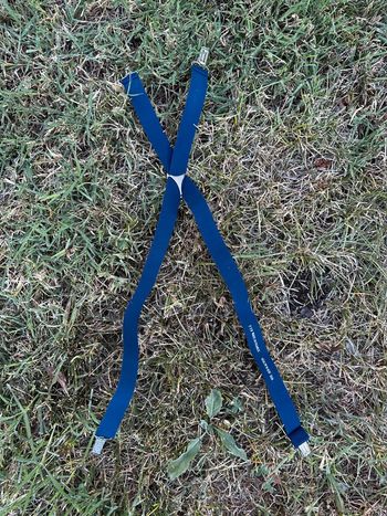 Bretelles bleues marines