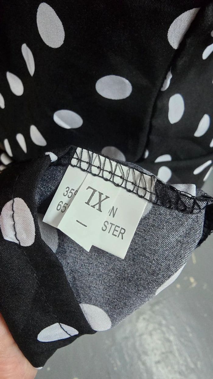 Robe a pois taille XL - photo numéro 3