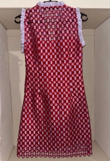 ROBE CHIC SANDRO ROUGE Neuve 350€ PRIX MAGASIN