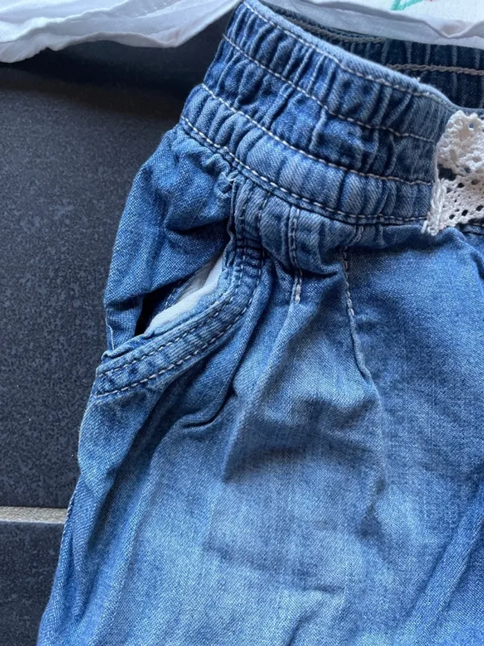 Ensemble blouse short 2 ans - photo numéro 4